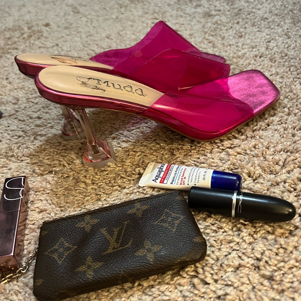 Barbie pink heels